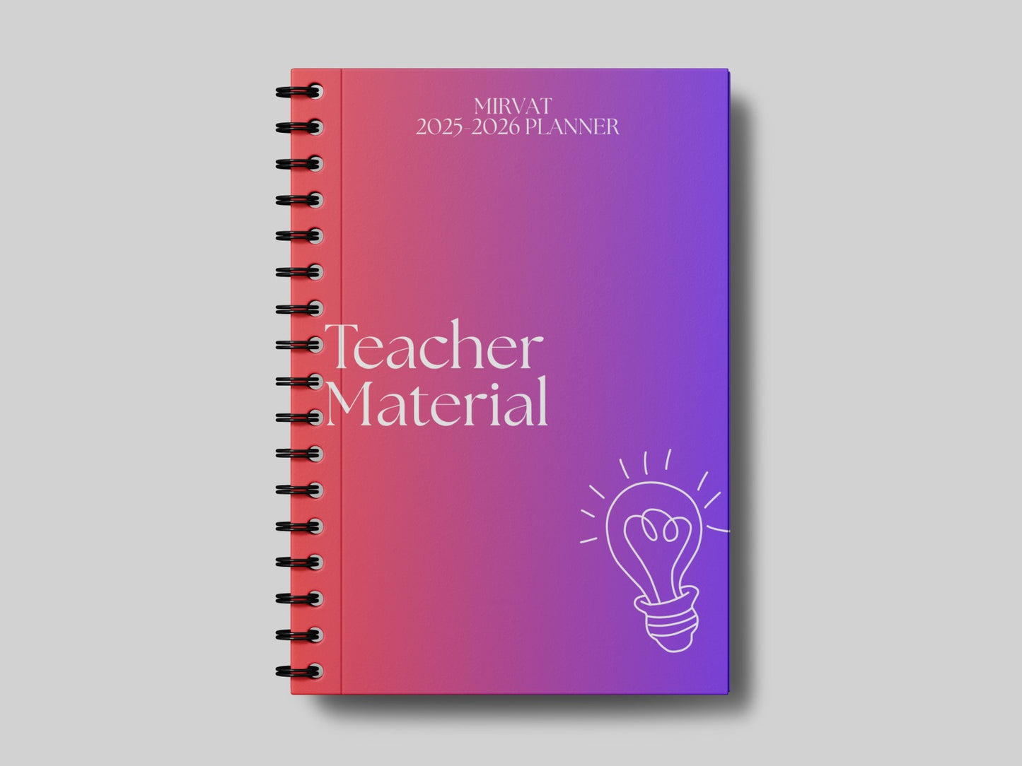 Teacher Material Teacher Planner