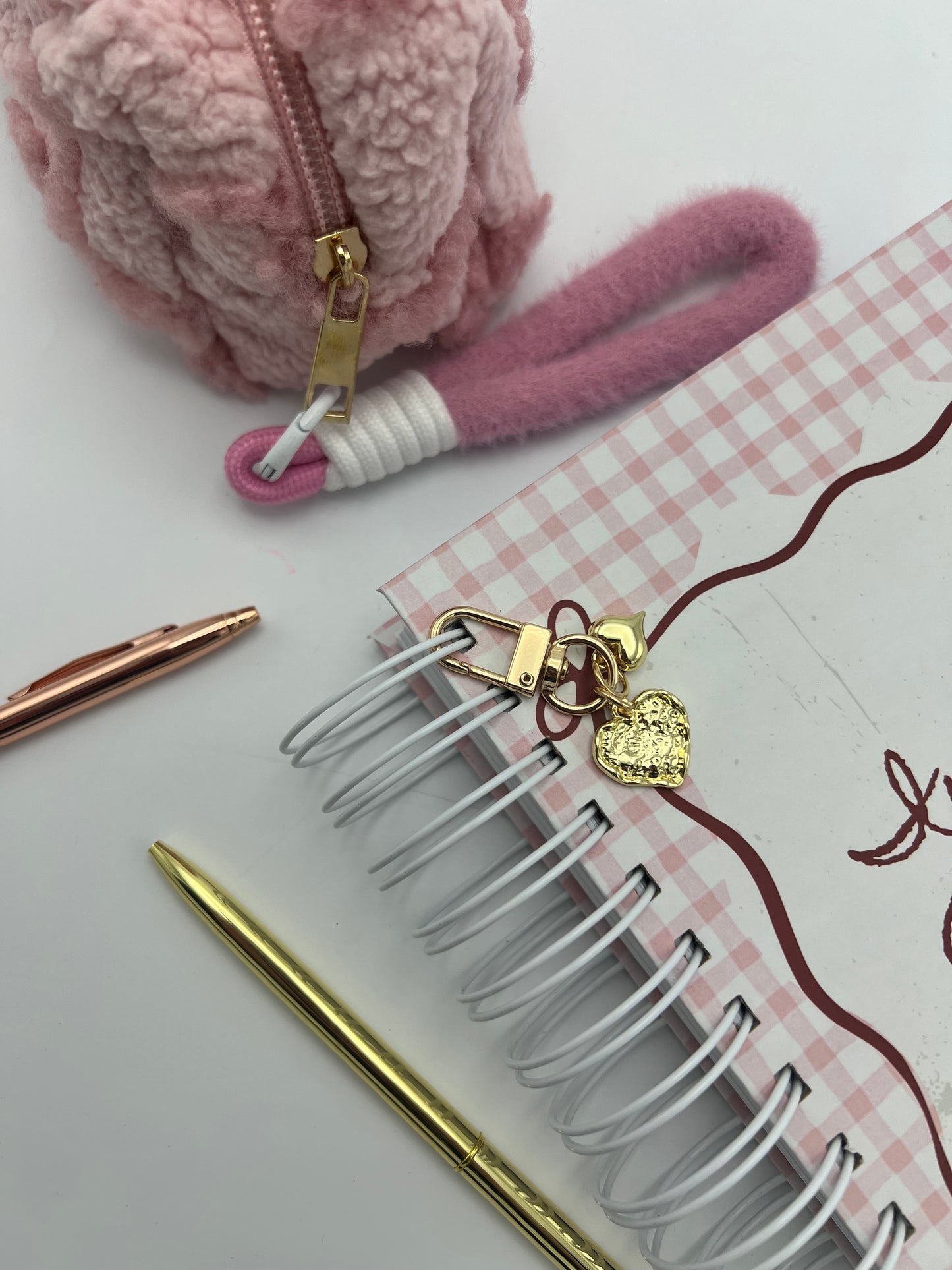 Soft Gold Heart Charm