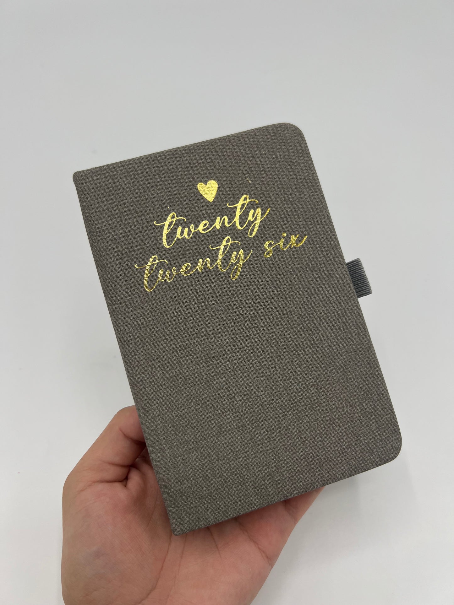 Pocket Sized Vegan Leather Lined Journal