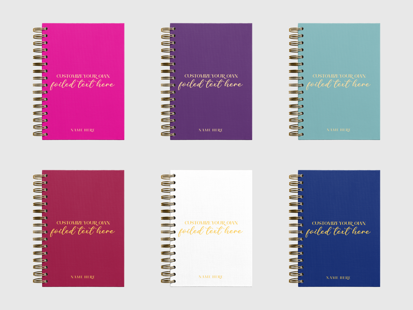 Any Quote + Name Foil