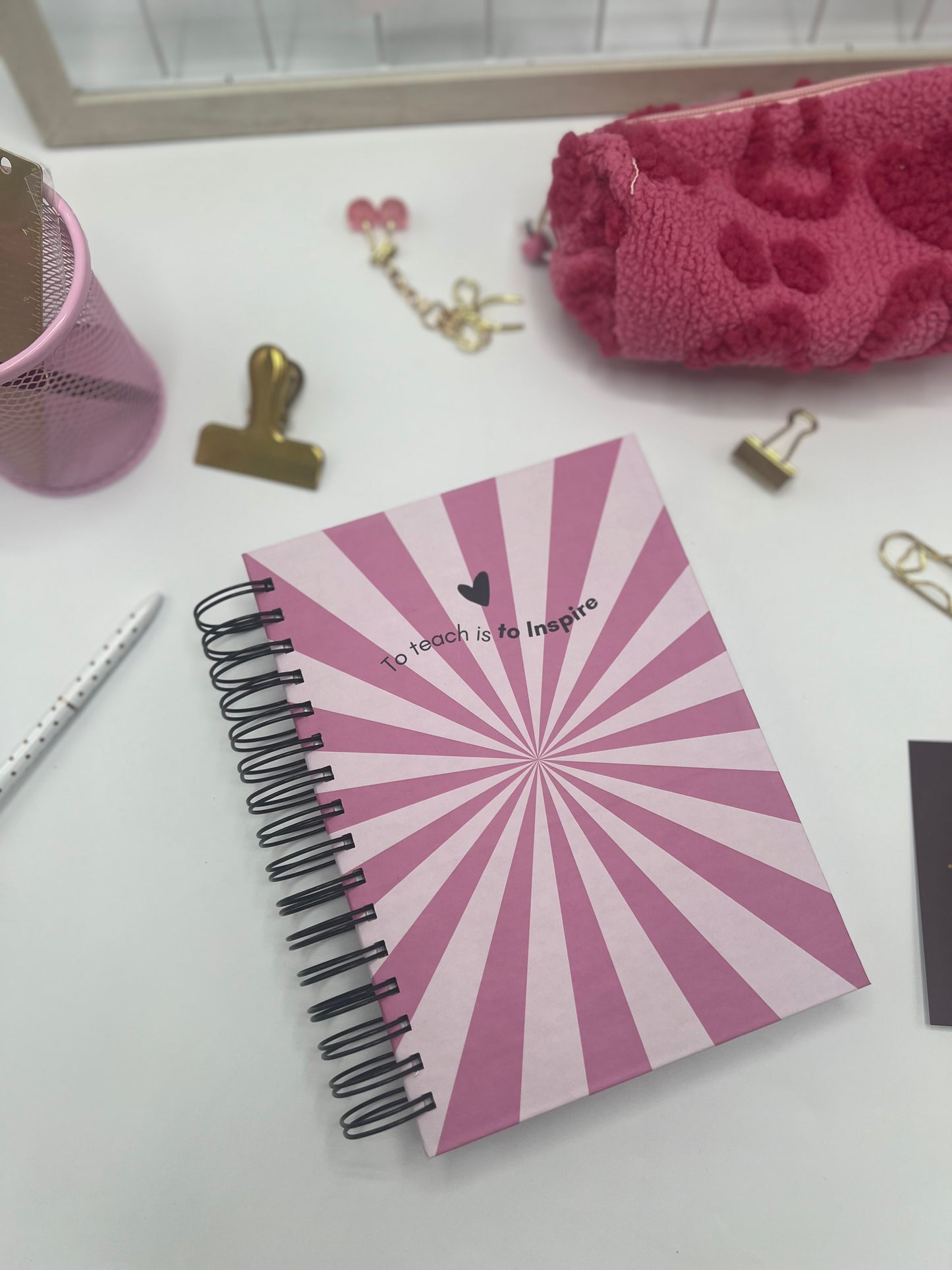 Educational Chaos Yellow - Teacher Planner