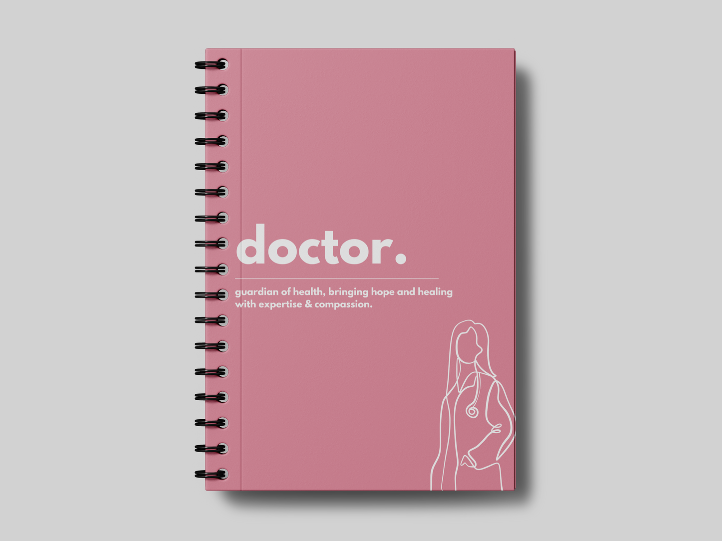 Minimal Doctor University Planner