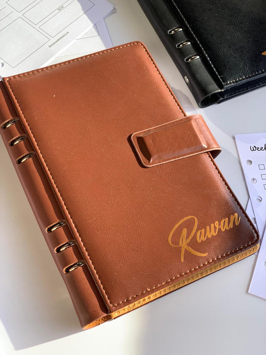 A5 Leather Binder