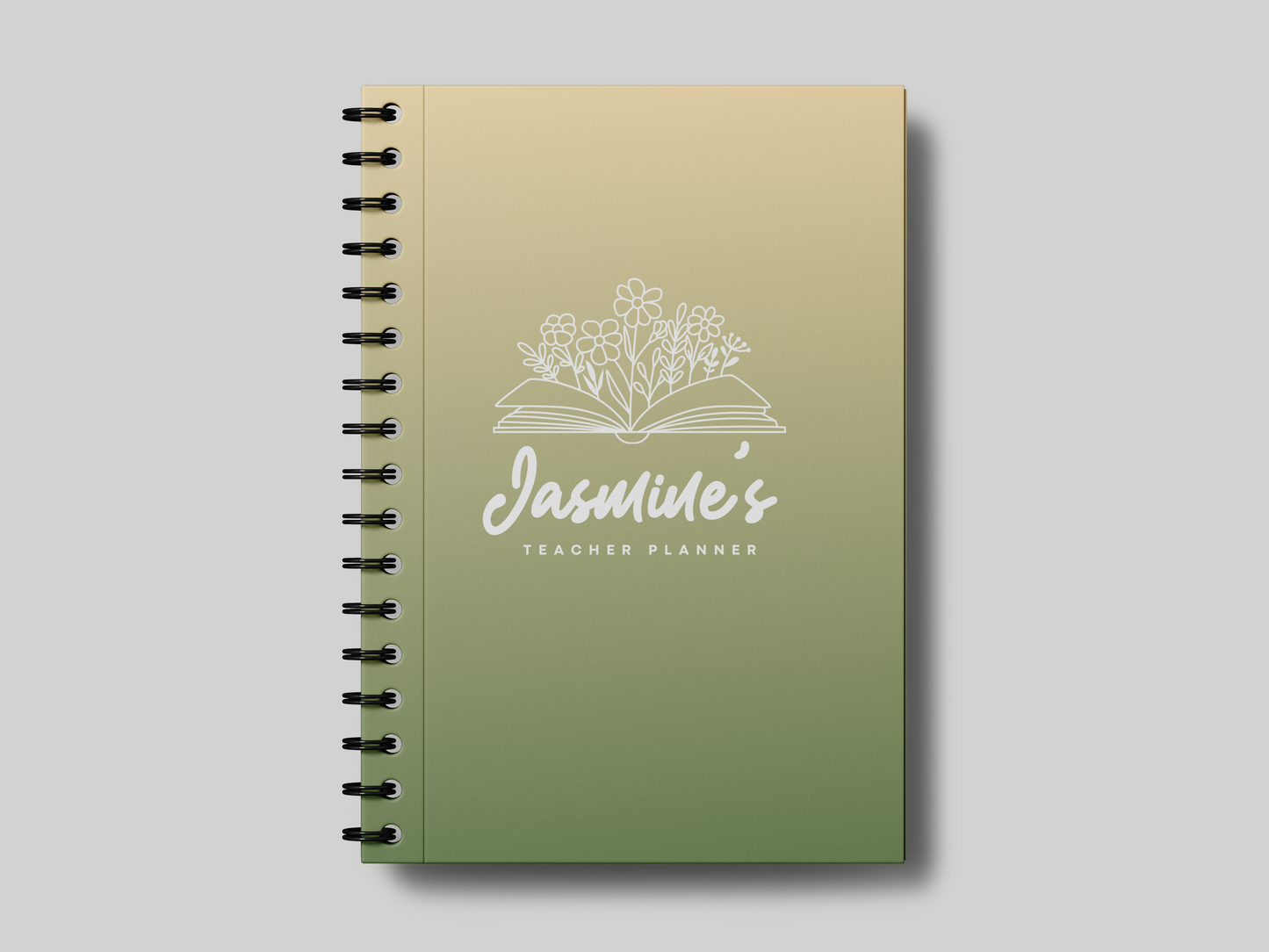 Any Name Gradient Teacher Planner