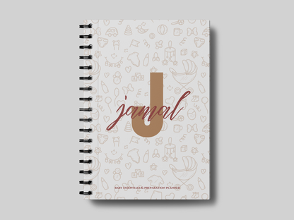 Baby Initials Pregnancy Planner