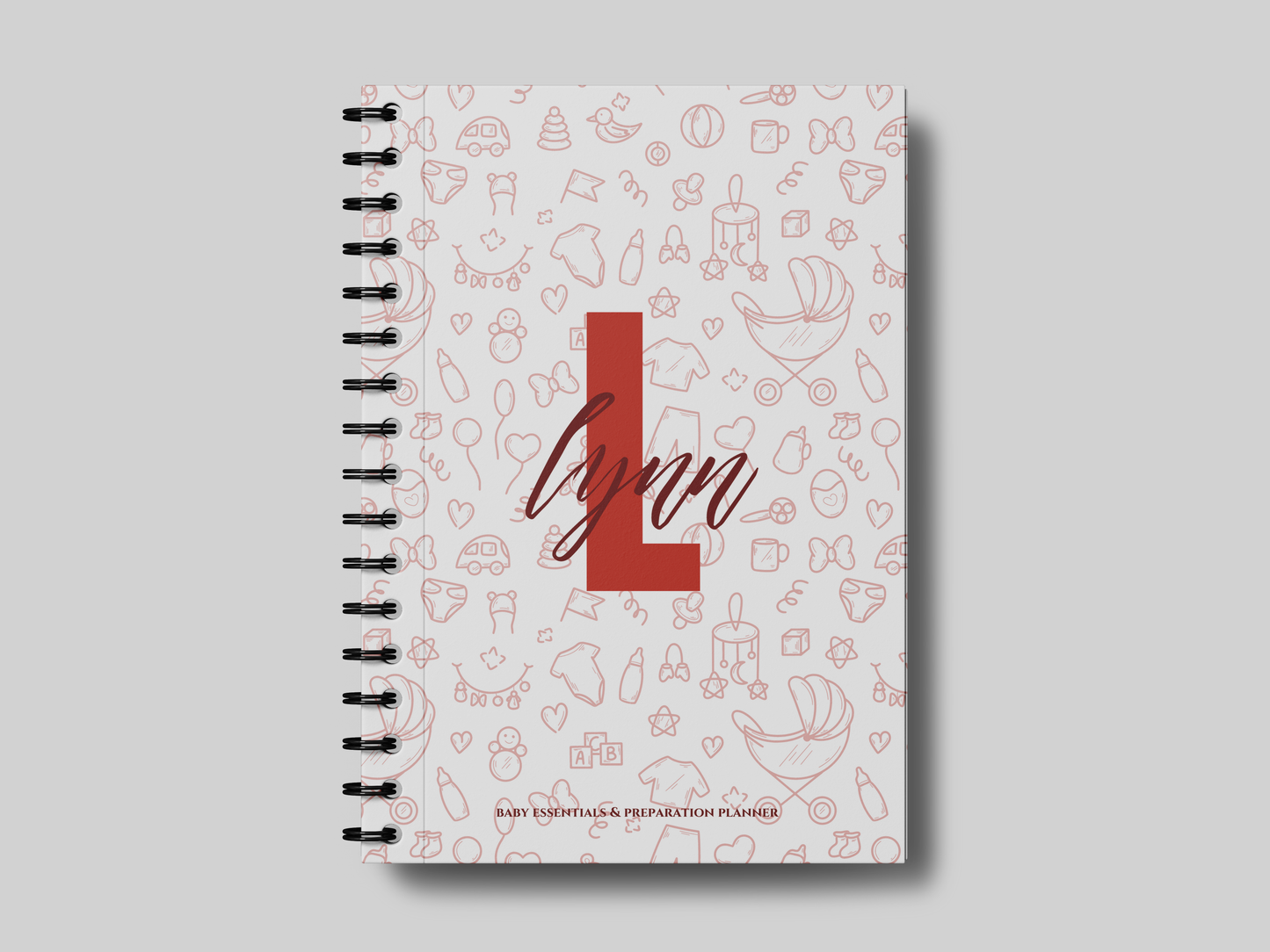 Baby Initials Pregnancy Planner