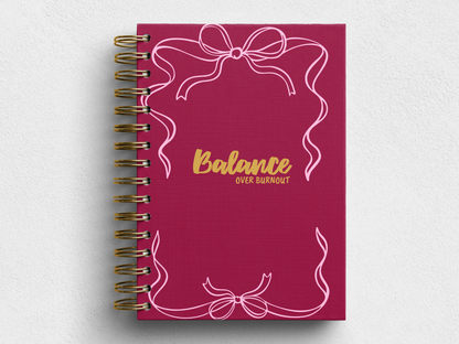 Balance Over Burnout Foil