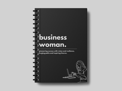 Minimal Business Woman University Planner