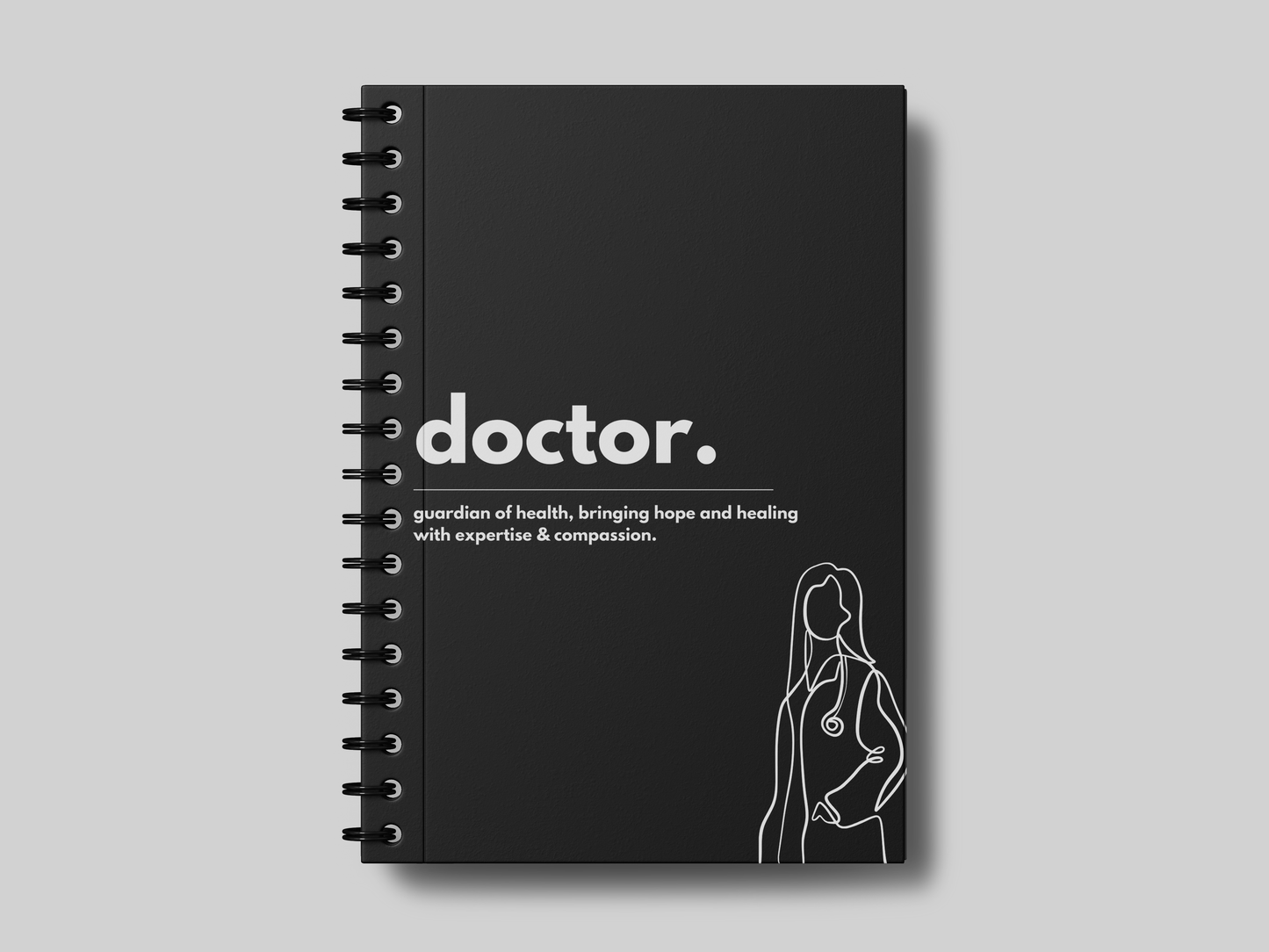 Minimal Doctor University Planner