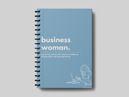 Minimal Business Woman University Planner