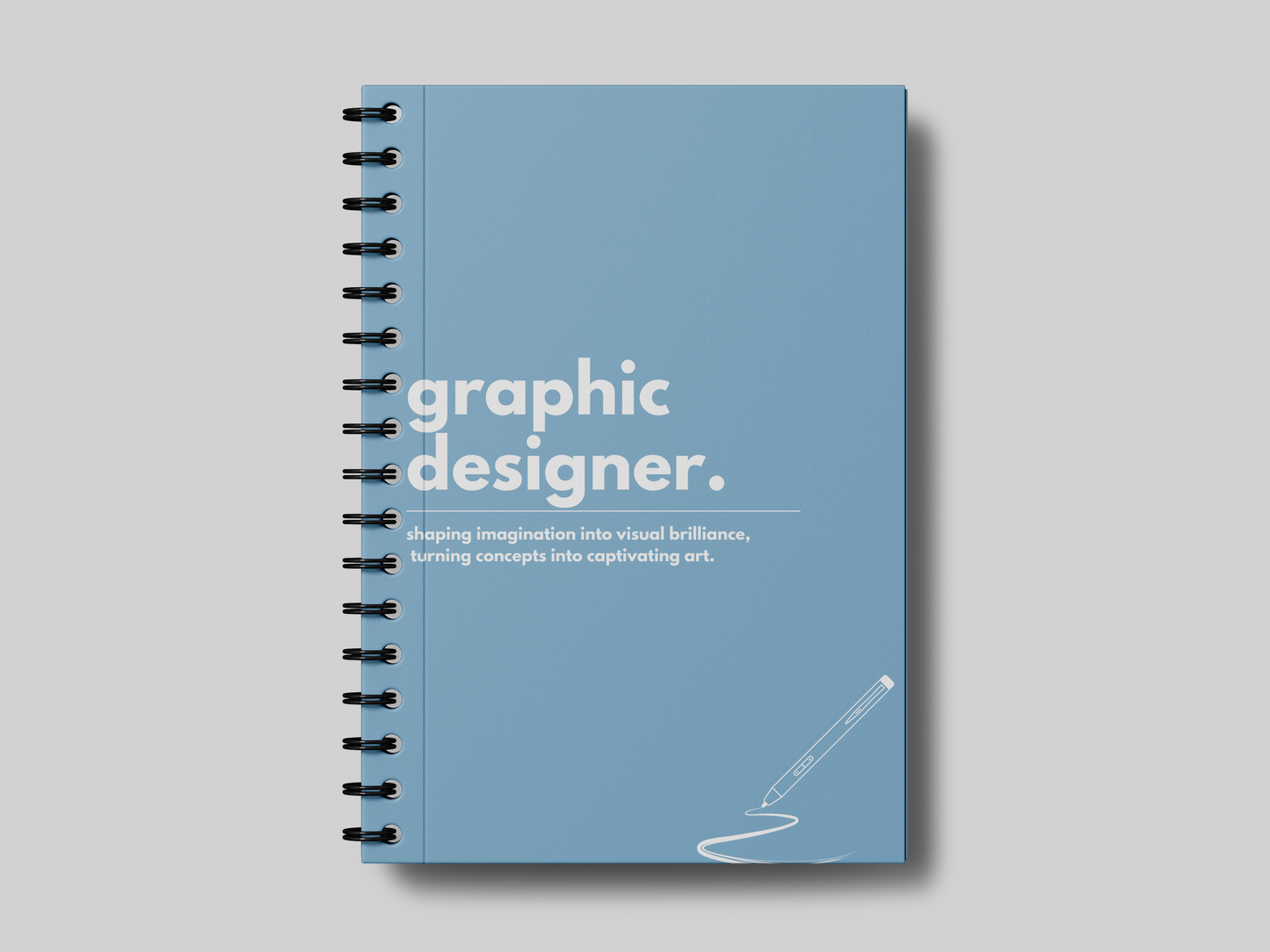 Minimal Graphic Designer University Planner