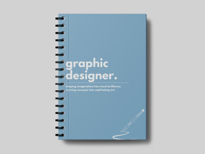 Minimal Graphic Designer University Planner