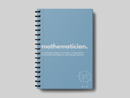 Minimal Math University Planner