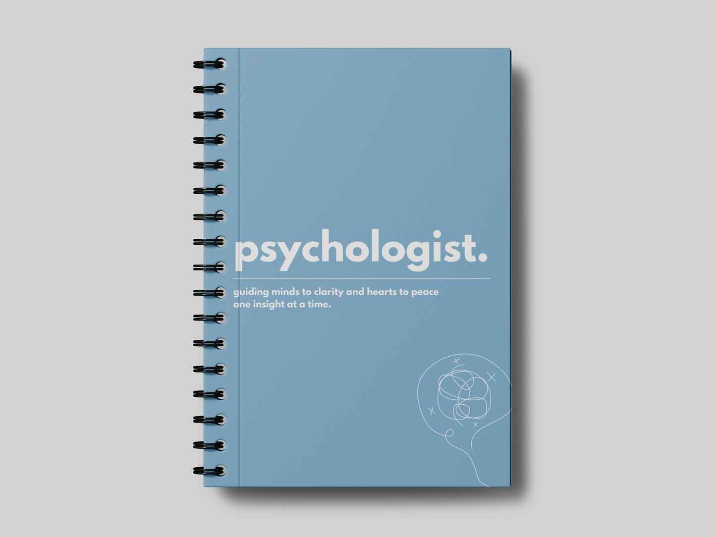 Minimal Psychologist University Planner