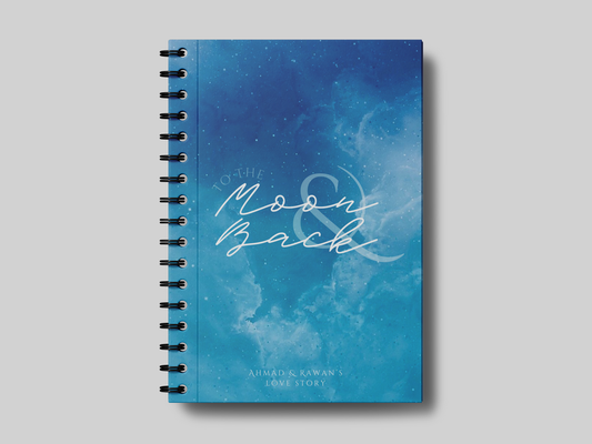 Moon & Back Scrapbook "Blue Sky"