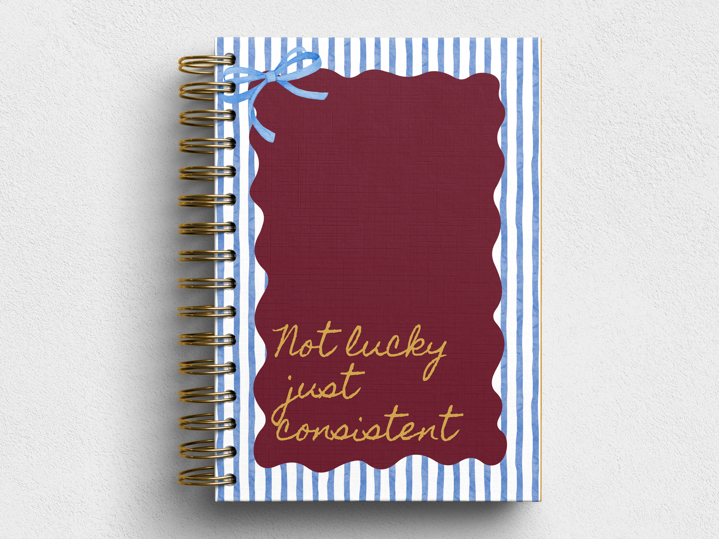 Not Lucky Just Consistent