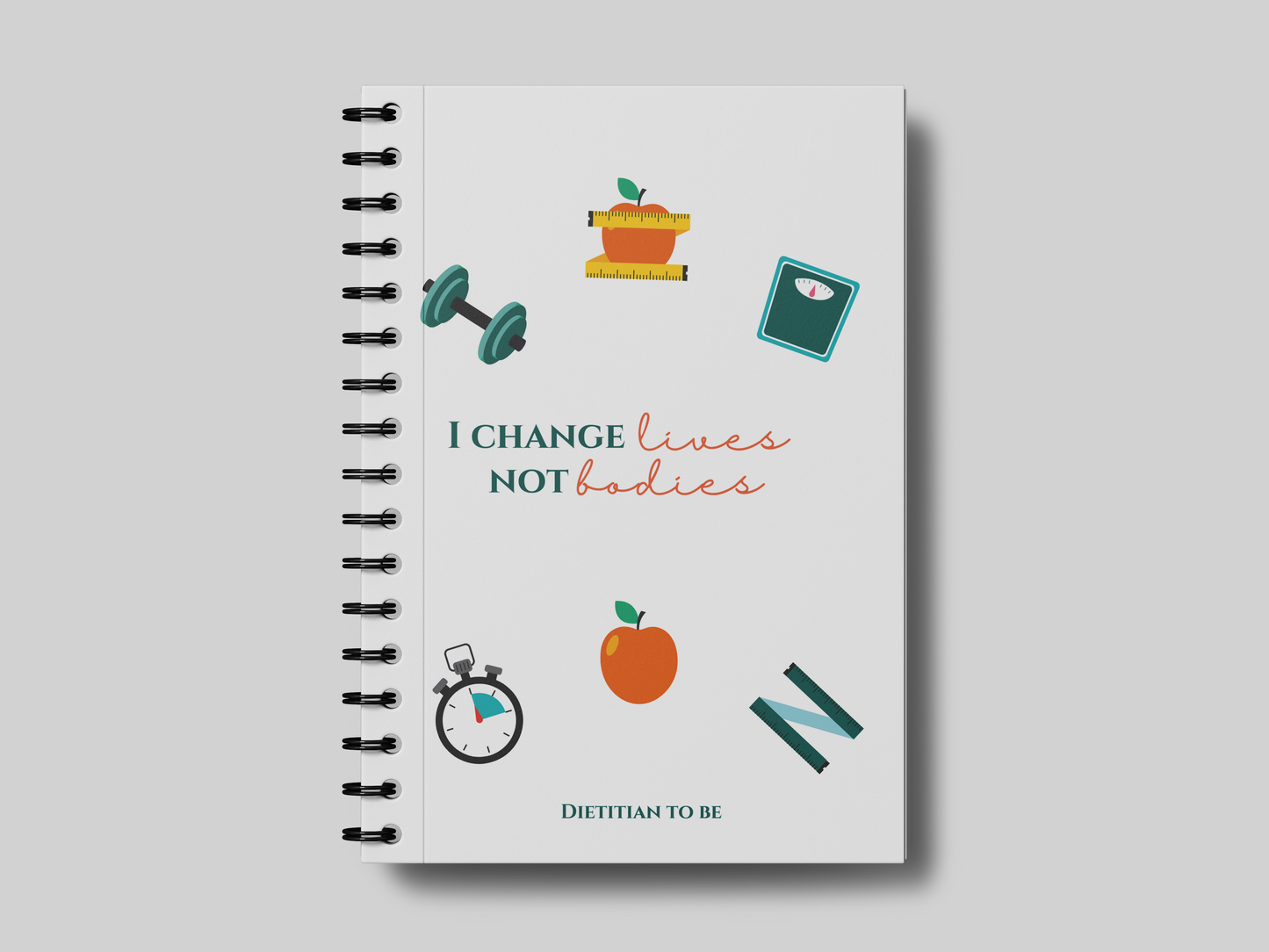 Dietitian Change Lives University Planner