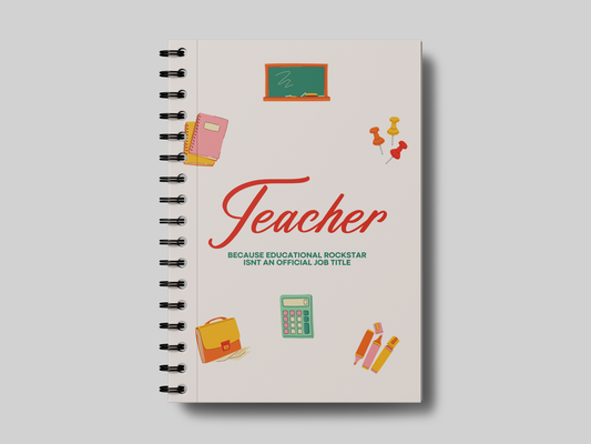 Educational Rockstar Teacher Planner