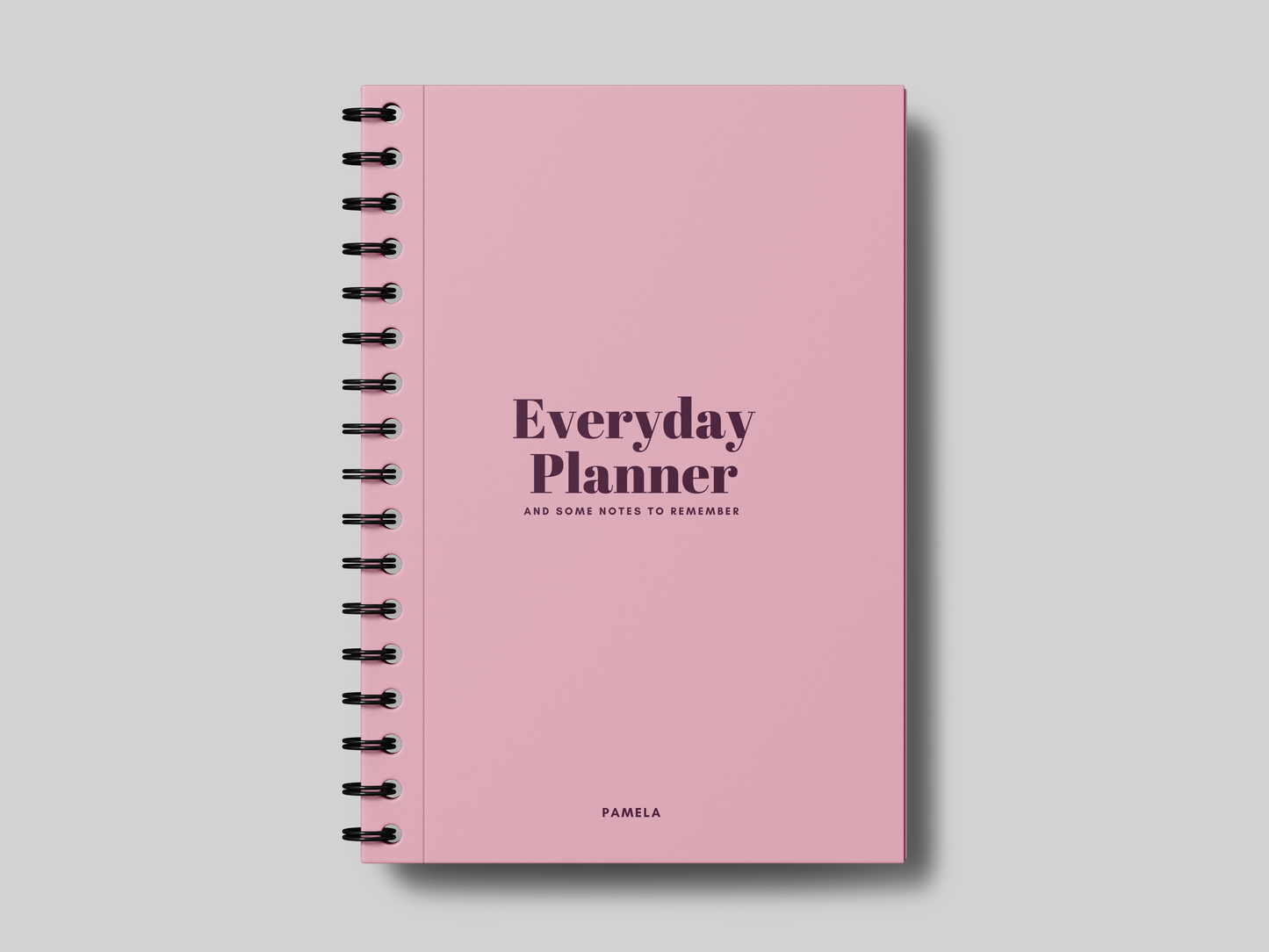 Minimal Everyday Planner