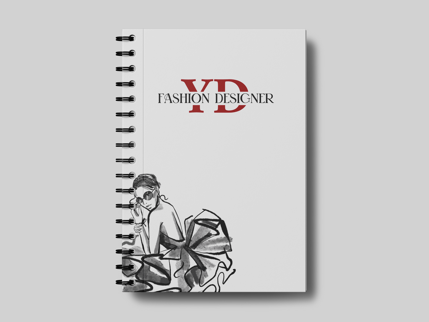 Fashion Designer with Initials University Planner