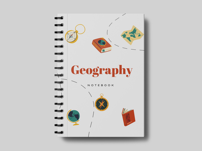 Geography School Notebook