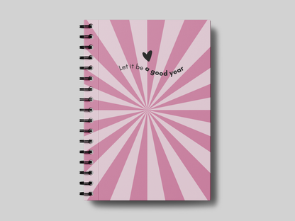 A Good Year Pink Burst - Planner | Agenda