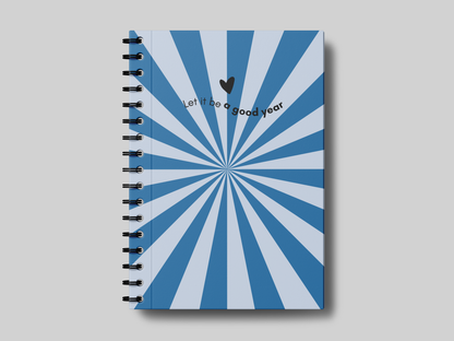 A Good Year Blue Burst - Planner | Agenda