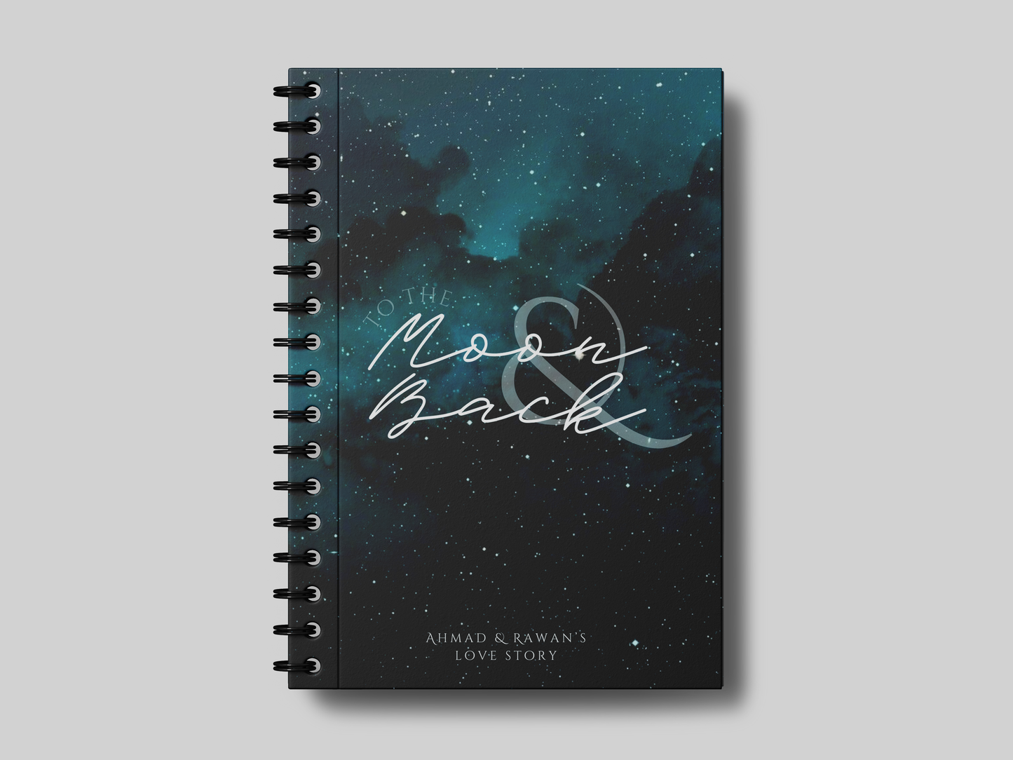 Moon & Back Scrapbook "Green Galaxy"