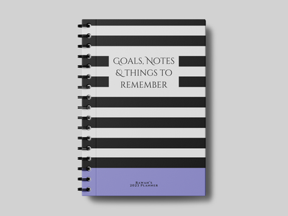 Goals , Notes & Things To Remember