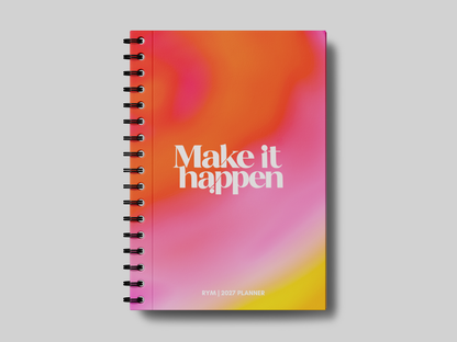 Make it Happen - Planner | Agenda