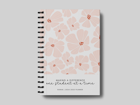 Making Difference Beige Teacher Planner