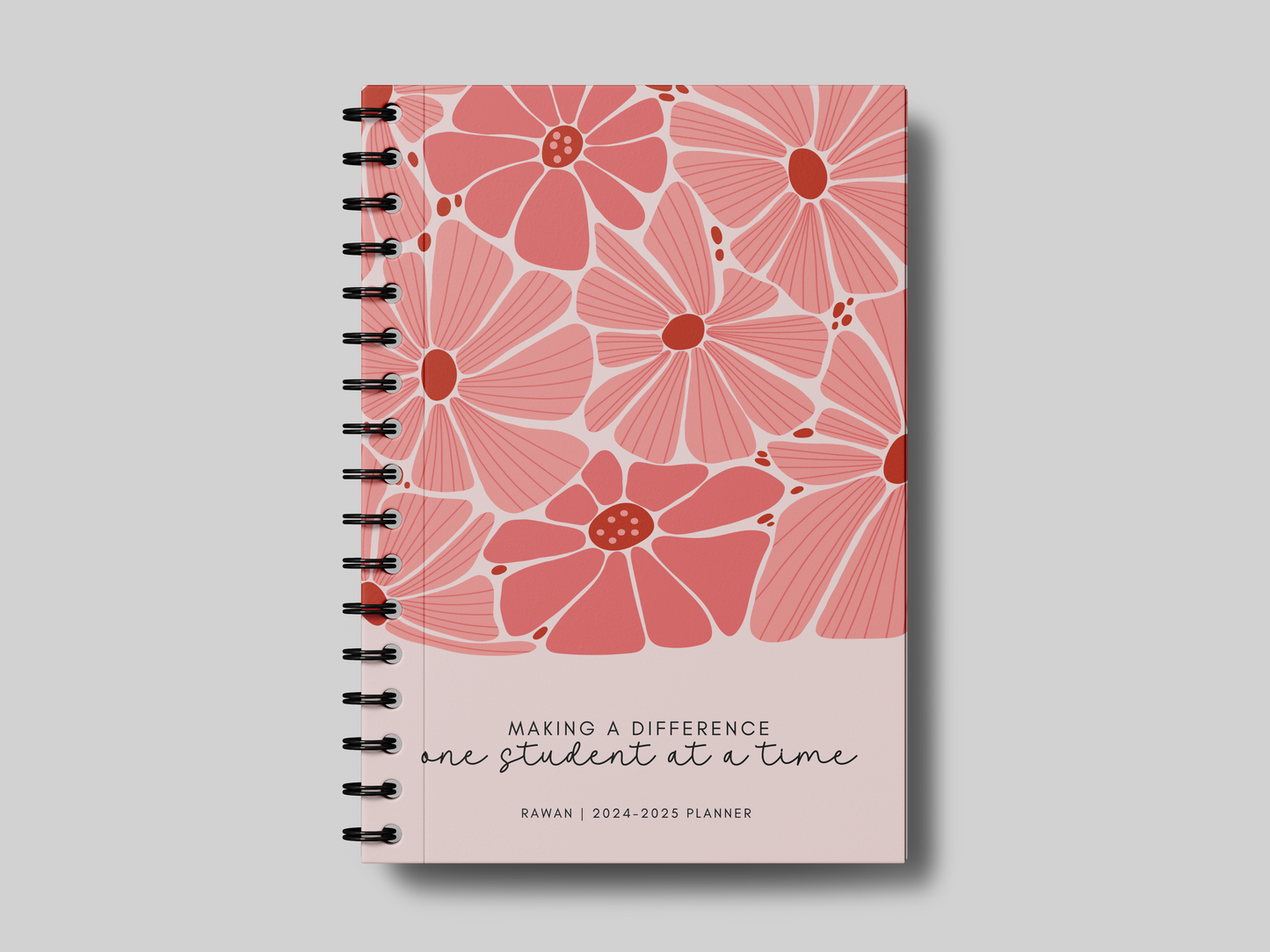 Making Difference Pink Teacher Planner