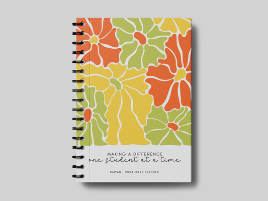 Making Difference Yellow Teacher Planner