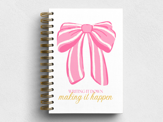 Pinky Bow Make it Happen Foil