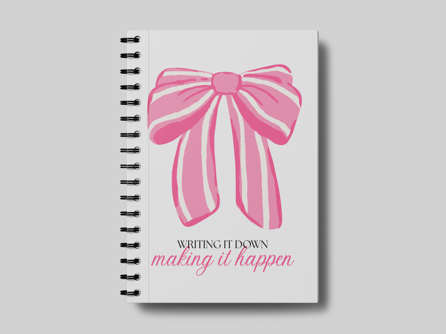 Pinky Bow Making it Happen