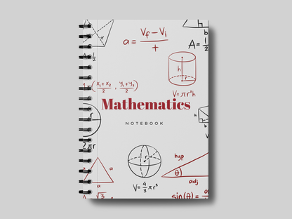 Senior Math School Notebook