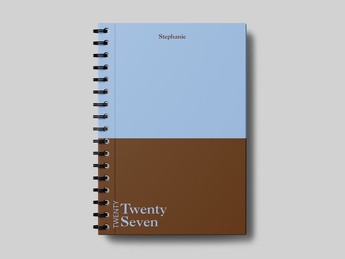 Mocha Sky Color Split 2027 - Planner | Agenda