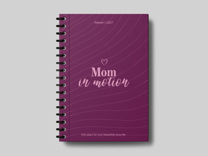 Mom in Motion Plum| Mom Planner