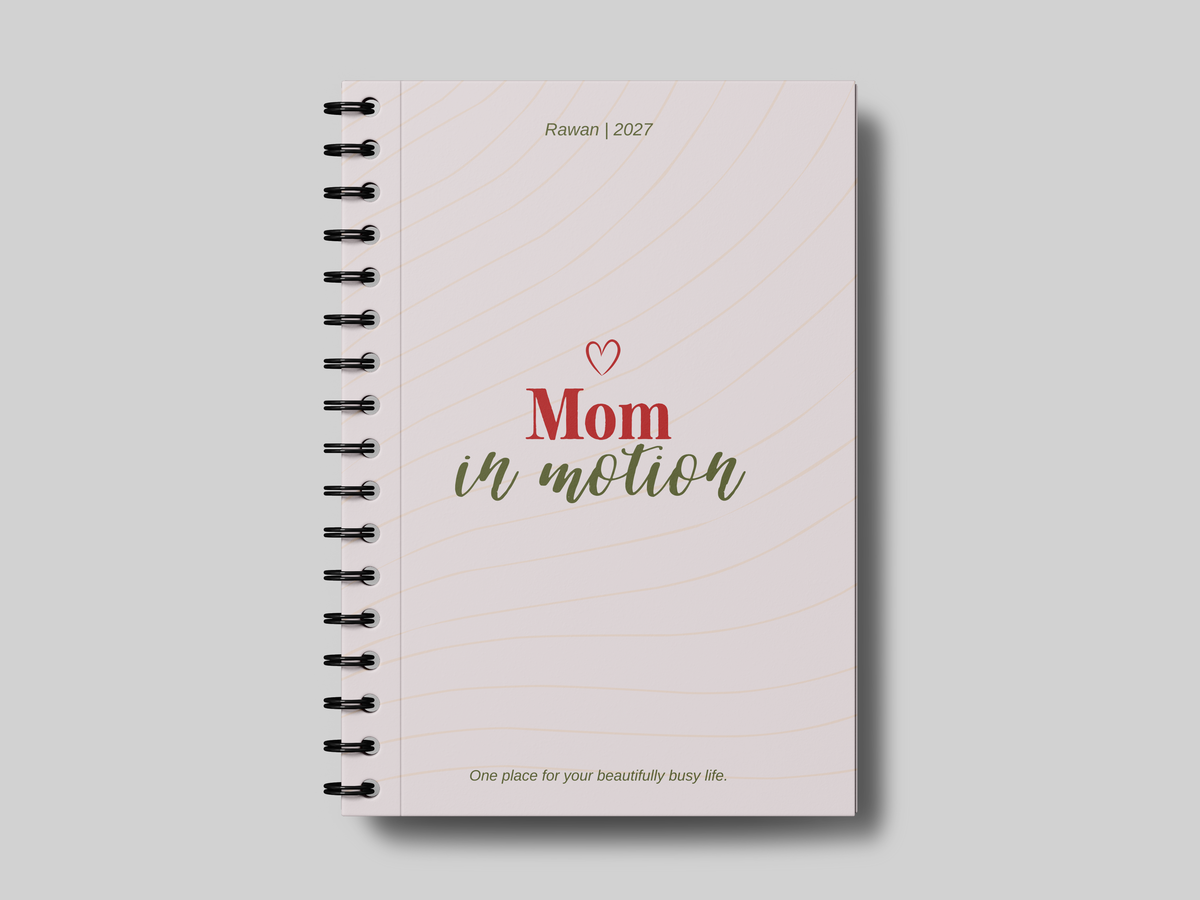 Mom in Motion Beige 2| Mom Planner