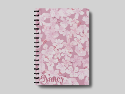 Soft Flowery Pattern 1 + Name - Planner | Agenda
