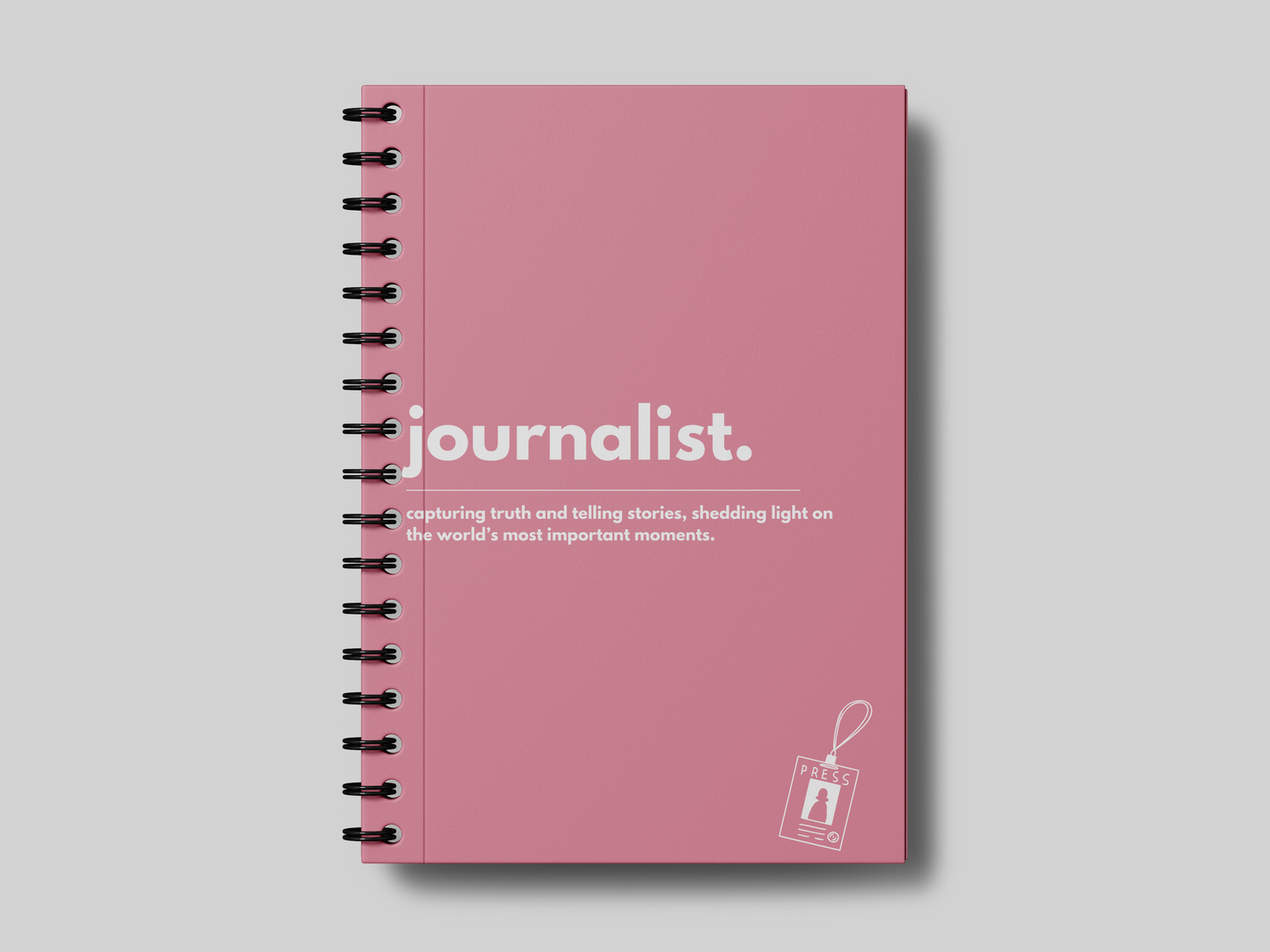 Minimal Journalist University Planner