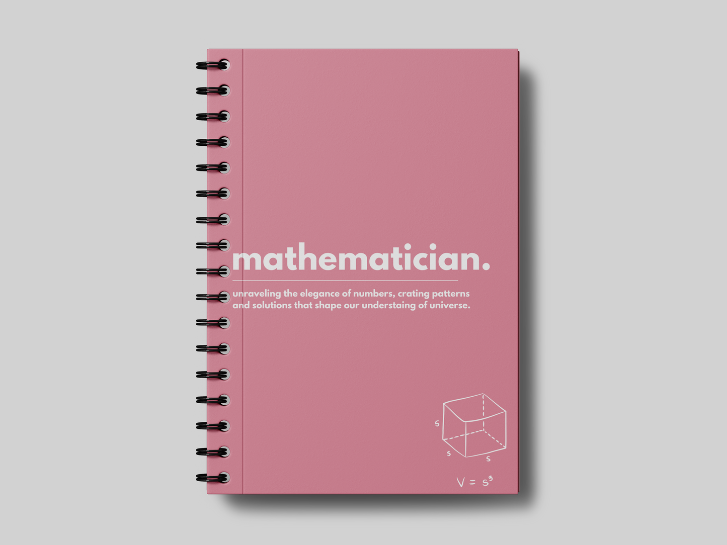 Minimal Math University Planner