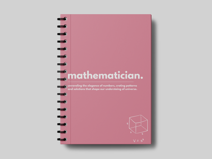 Minimal Math University Planner