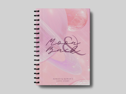 Moon & Back Scrapbook "Pink Planet"