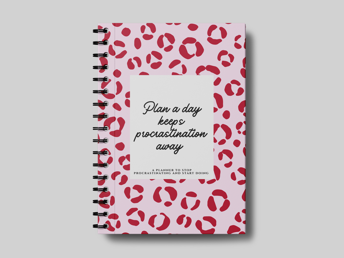 Plan A Day Leopard Pattern