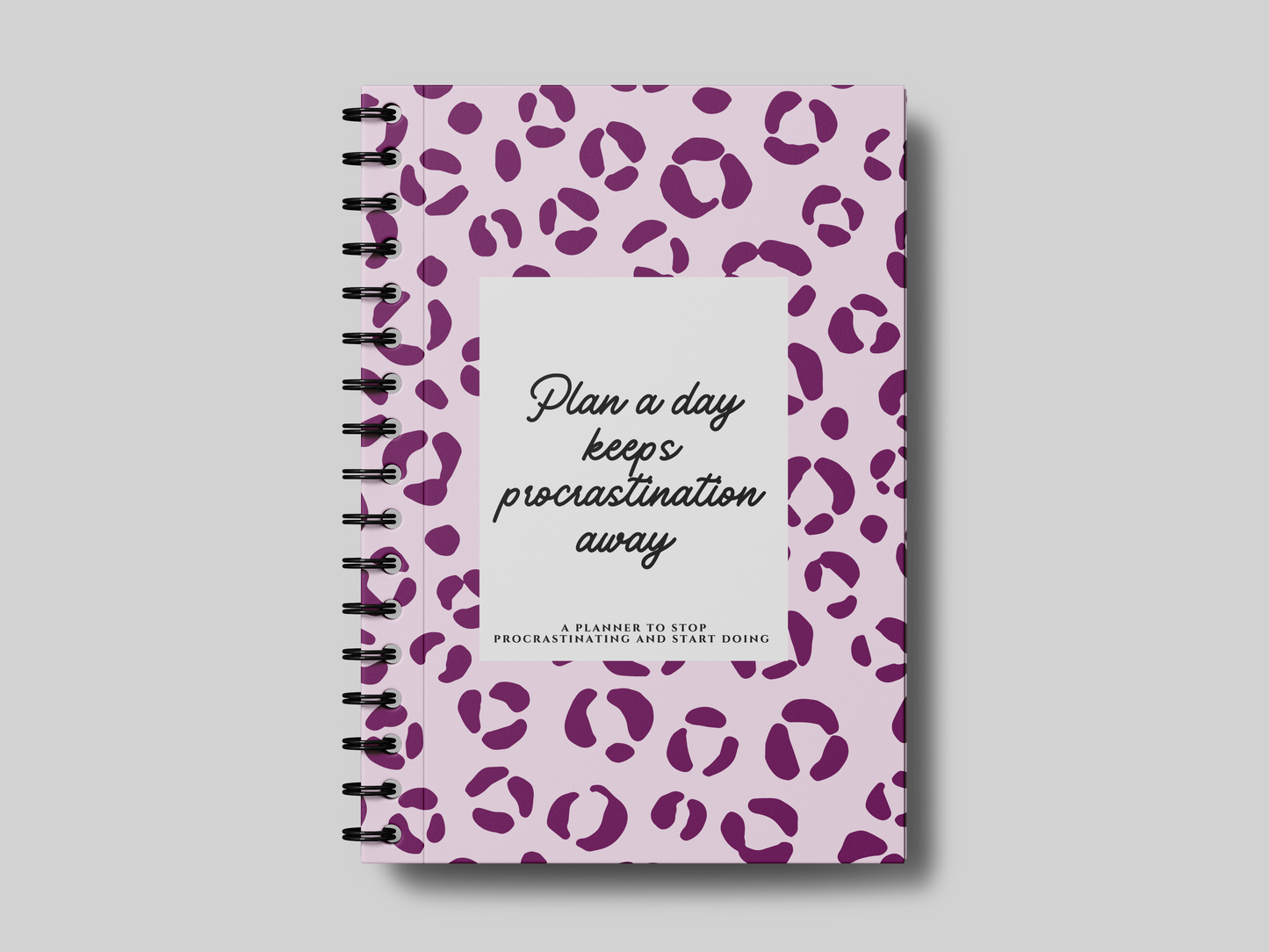 Plan A Day Leopard Pattern