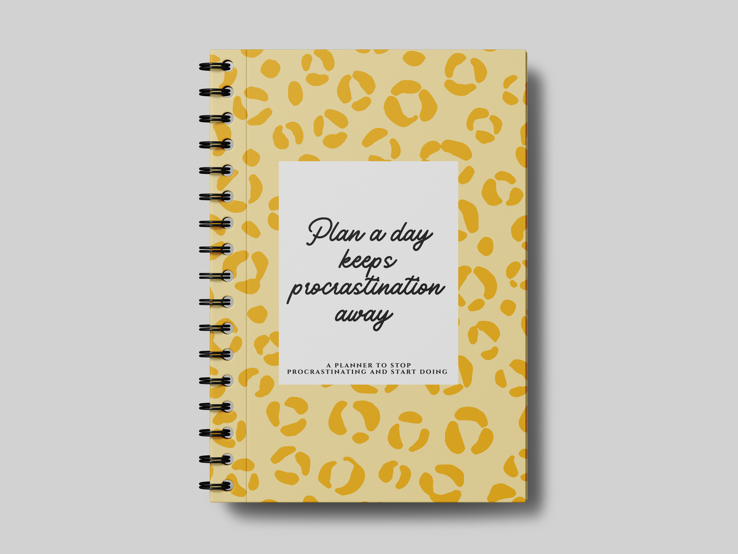 Plan A Day Leopard Pattern