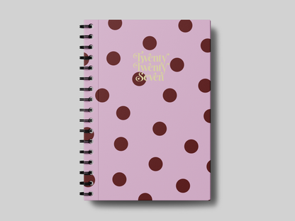 2027 Foil Pink Polka - Planner | Agenda