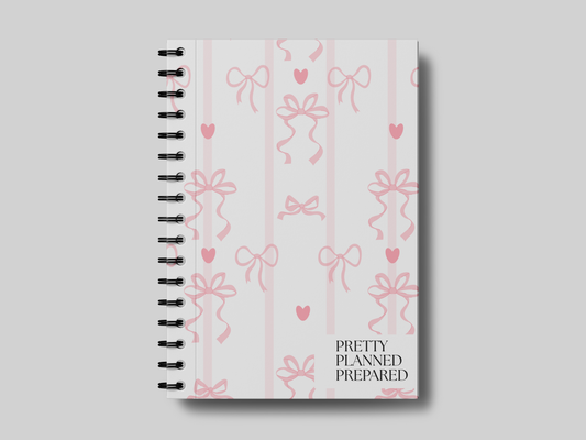 Pretty Planned Prepared Bow Pattern