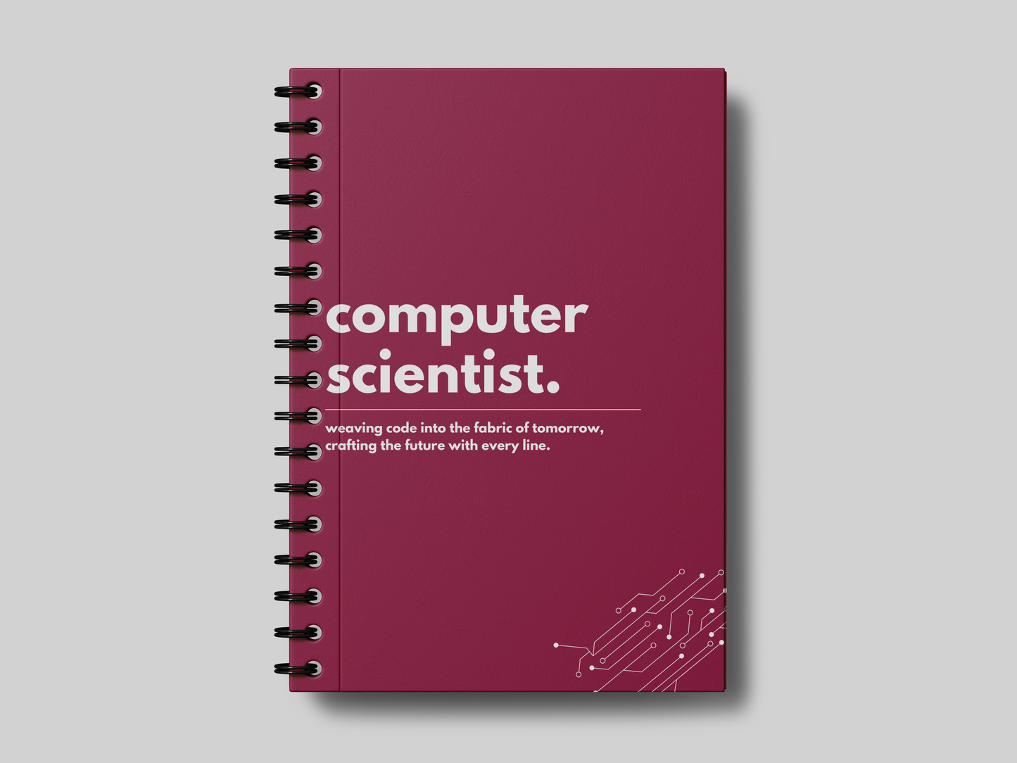 Minimal Computer Scientist University Planner